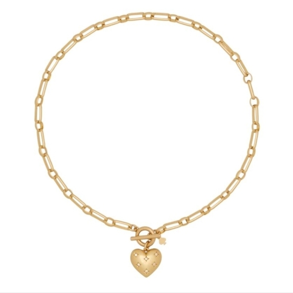 kate spade Jewelry - 💛🔹️Kate Spade🔹️ Gold  My Precious Heart  Toggle  Necklace ($148 Sold out)